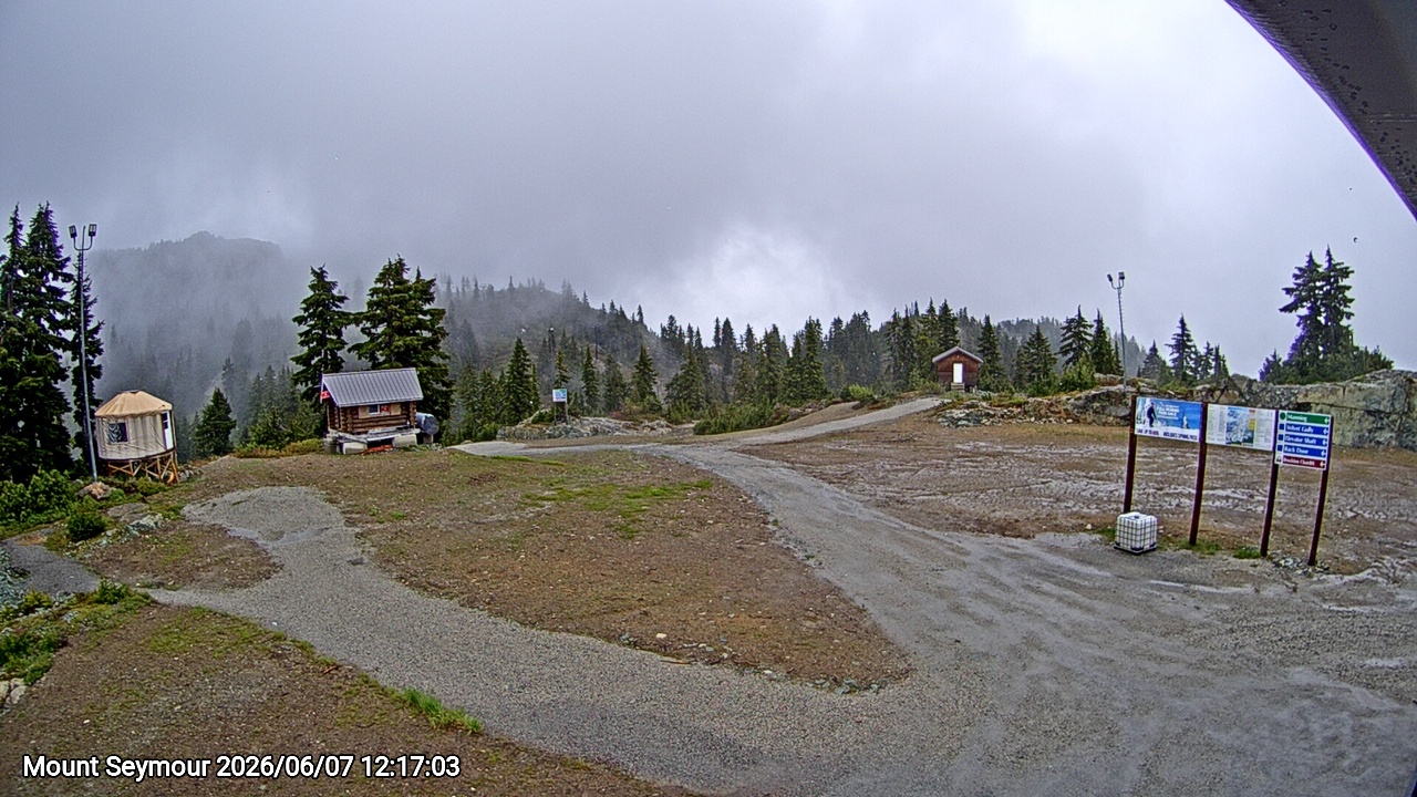 Webcam frame from Mount Seymour at 2026/06/07 12:00