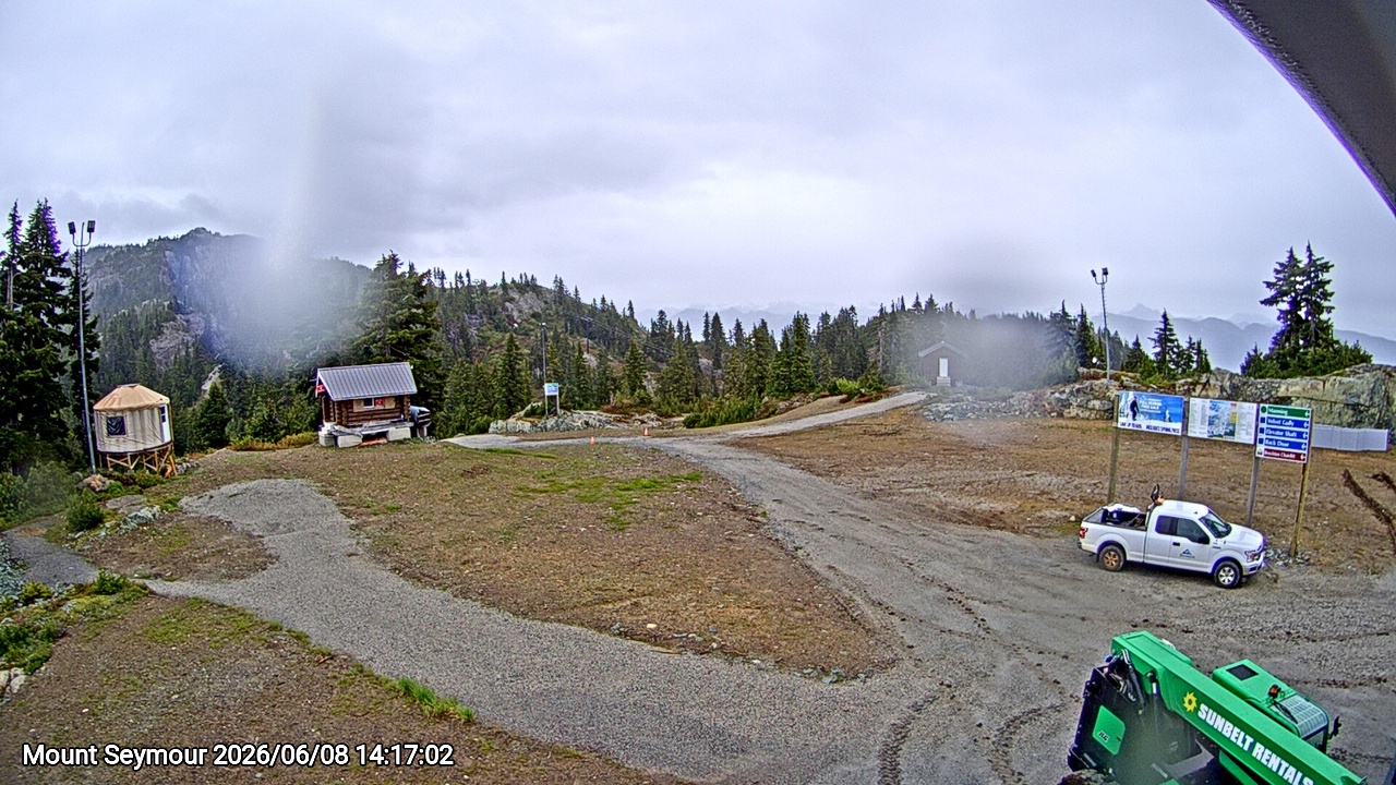 Webcam frame from Mount Seymour on 2026/06/08