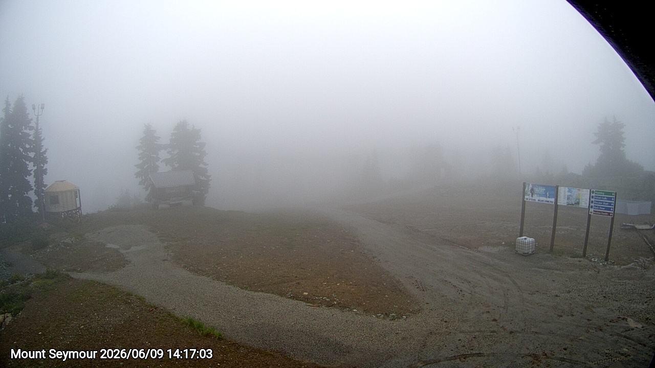 Webcam frame from Mount Seymour on 2026/06/09