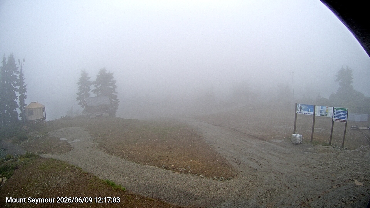 Webcam frame from Mount Seymour at 2026/06/09 12:00
