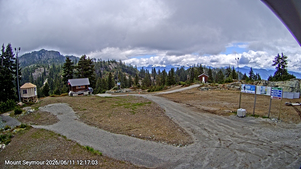 Webcam frame from Mount Seymour at 2026/06/11 12:00