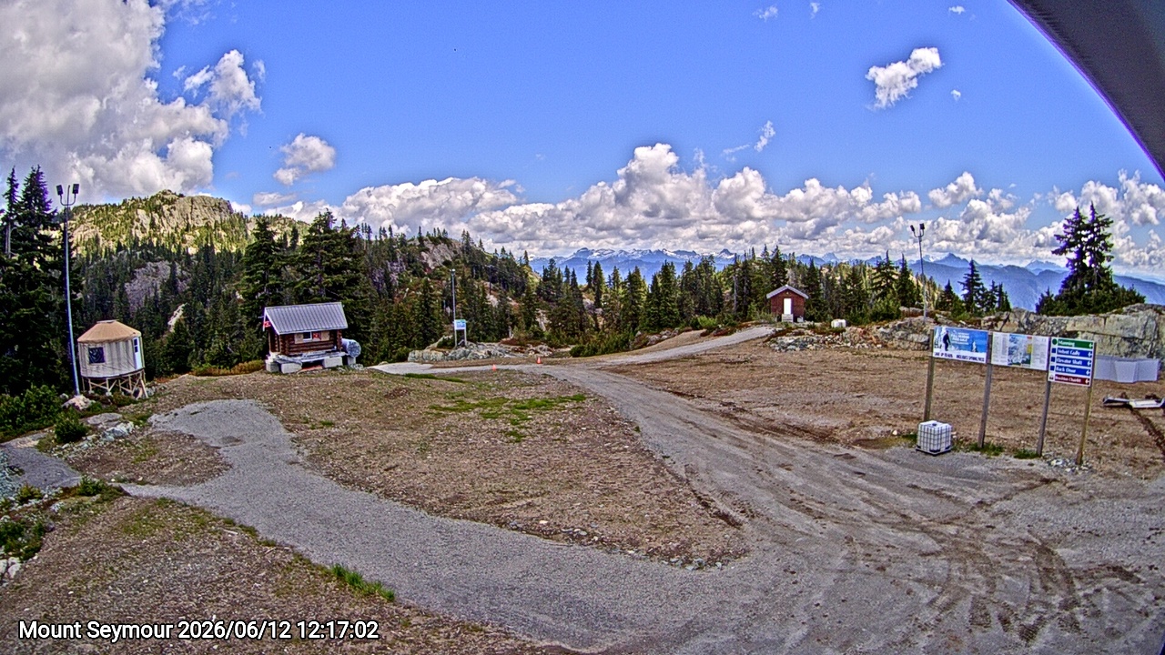 Webcam frame from Mount Seymour at 2026/06/12 12:00