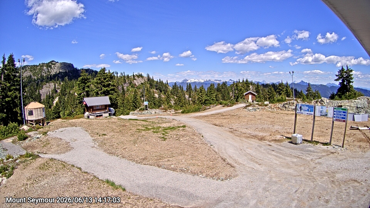 Webcam frame from Mount Seymour on 2026/06/13