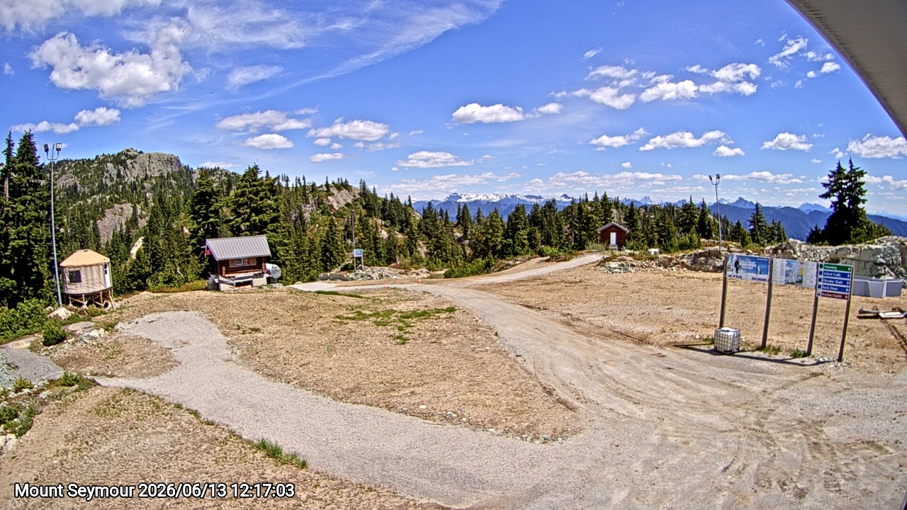 Webcam frame from Mount Seymour at 2026/06/13 12:00