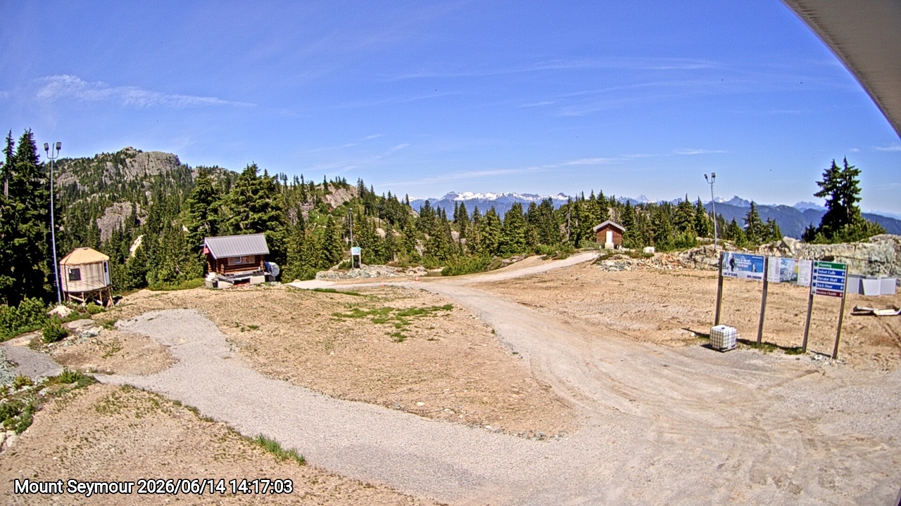 Webcam frame from Mount Seymour on 2026/06/14