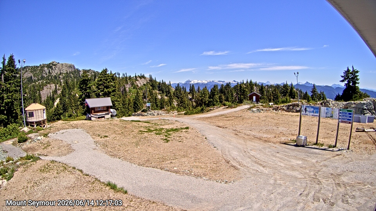 Webcam frame from Mount Seymour at 2026/06/14 12:00