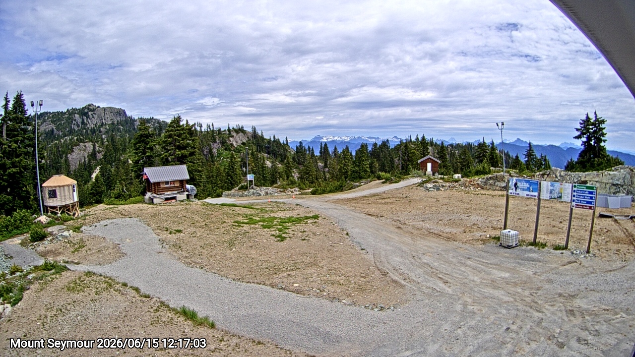 Webcam frame from Mount Seymour at 2026/06/15 12:00