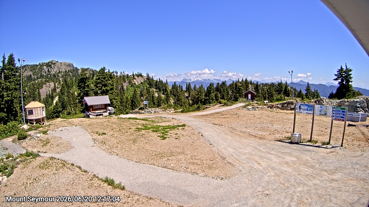 Webcam frame from Mount Seymour at 2026/06/20 12:00