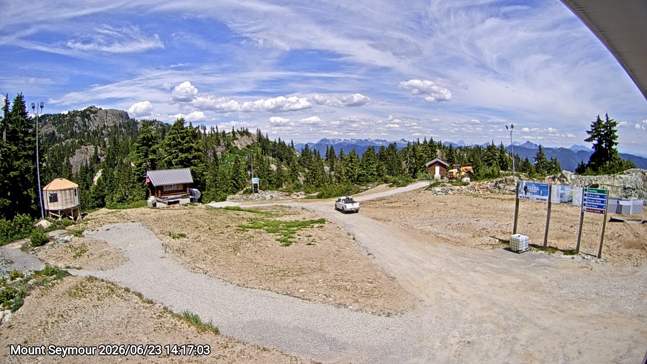 Webcam frame from Mount Seymour on 2026/06/23