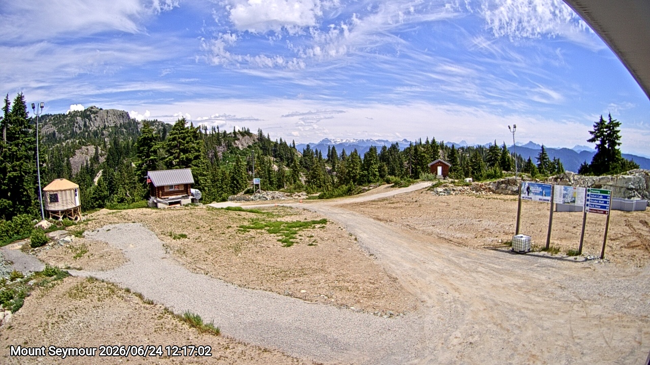 Webcam frame from Mount Seymour at 2026/06/24 12:00