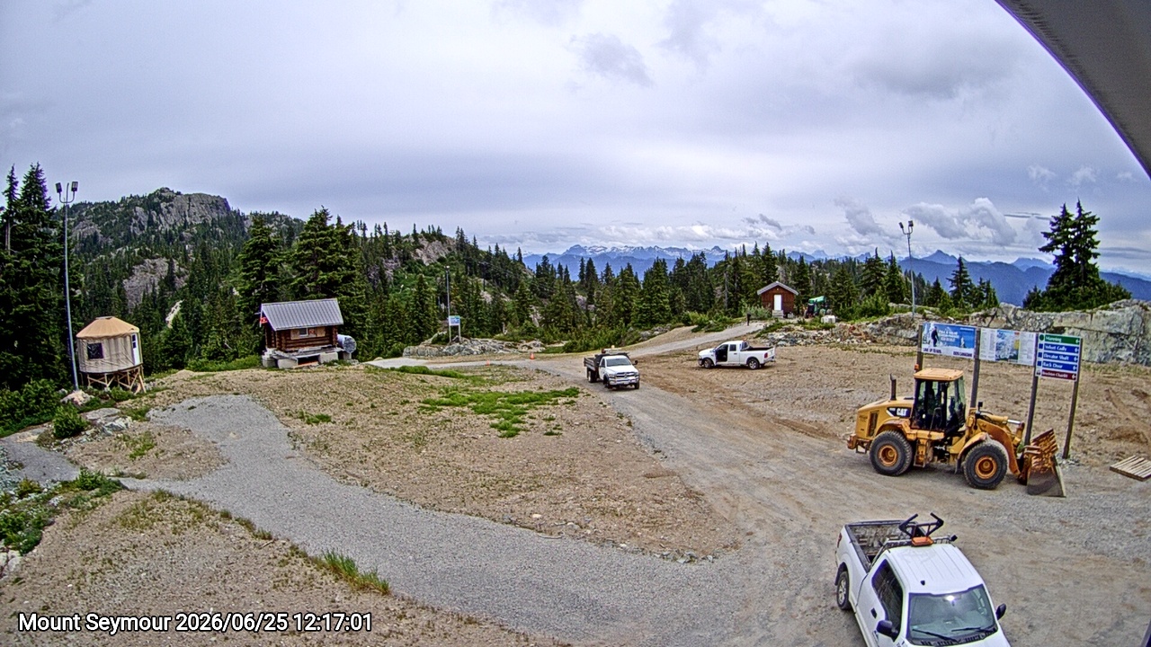 Webcam frame from Mount Seymour at 2026/06/25 12:00