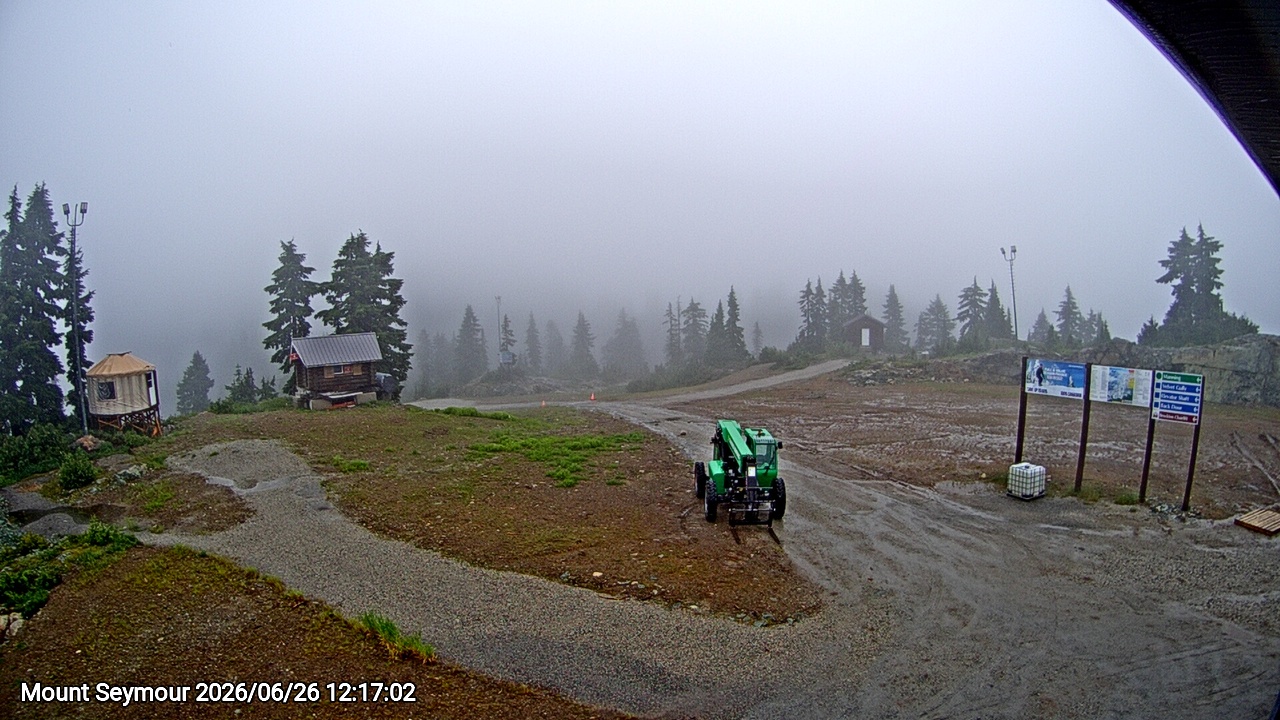 Webcam frame from Mount Seymour at 2026/06/26 12:00