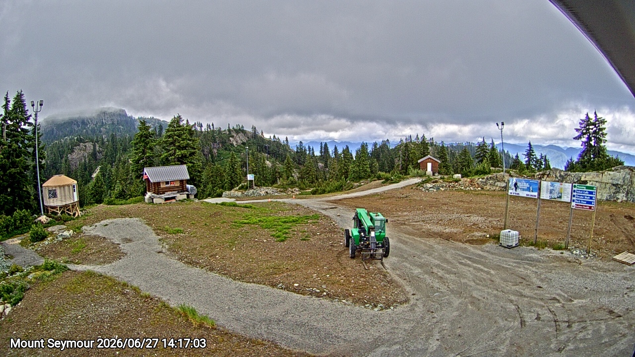 Webcam frame from Mount Seymour on 2026/06/27