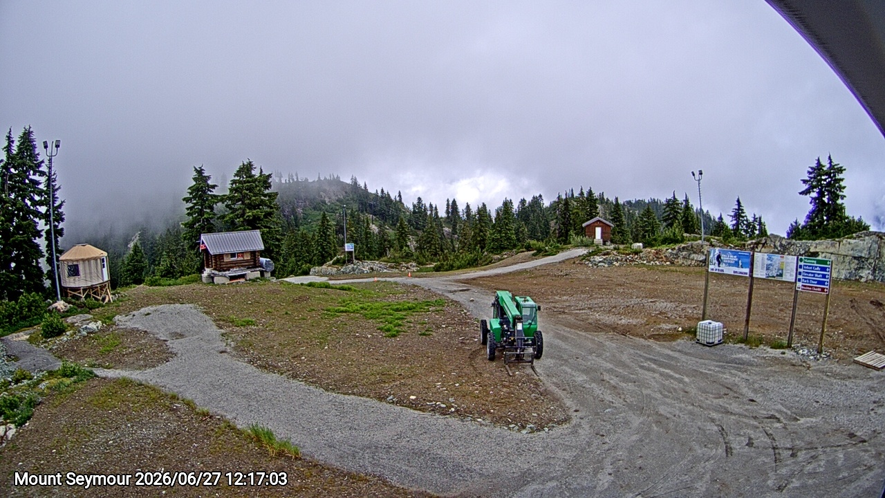Webcam frame from Mount Seymour at 2026/06/27 12:00