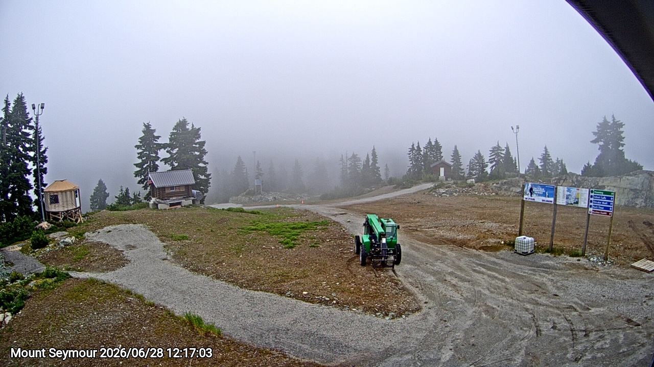 Webcam frame from Mount Seymour at 2026/06/28 12:00