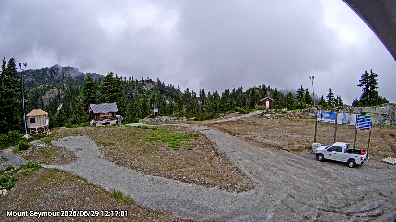 Webcam frame from Mount Seymour at 2026/06/29 12:00