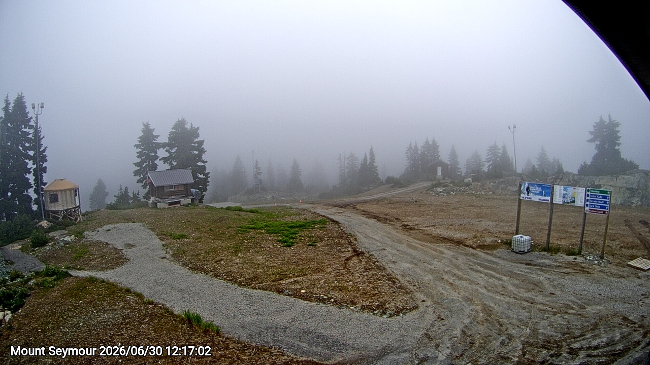 Webcam frame from Mount Seymour at 2026/06/30 12:00