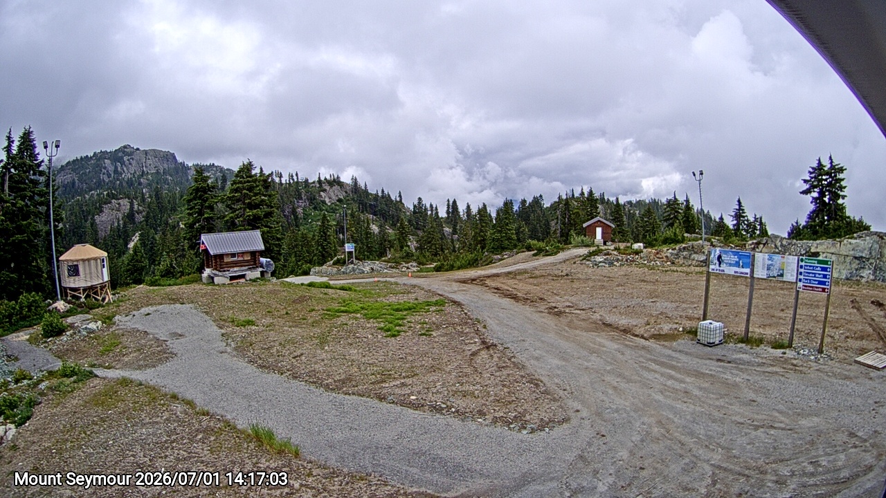 Webcam frame from Mount Seymour on 2026/07/01