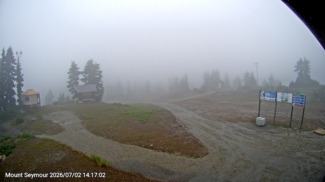 Webcam frame from Mount Seymour on 2026/07/02