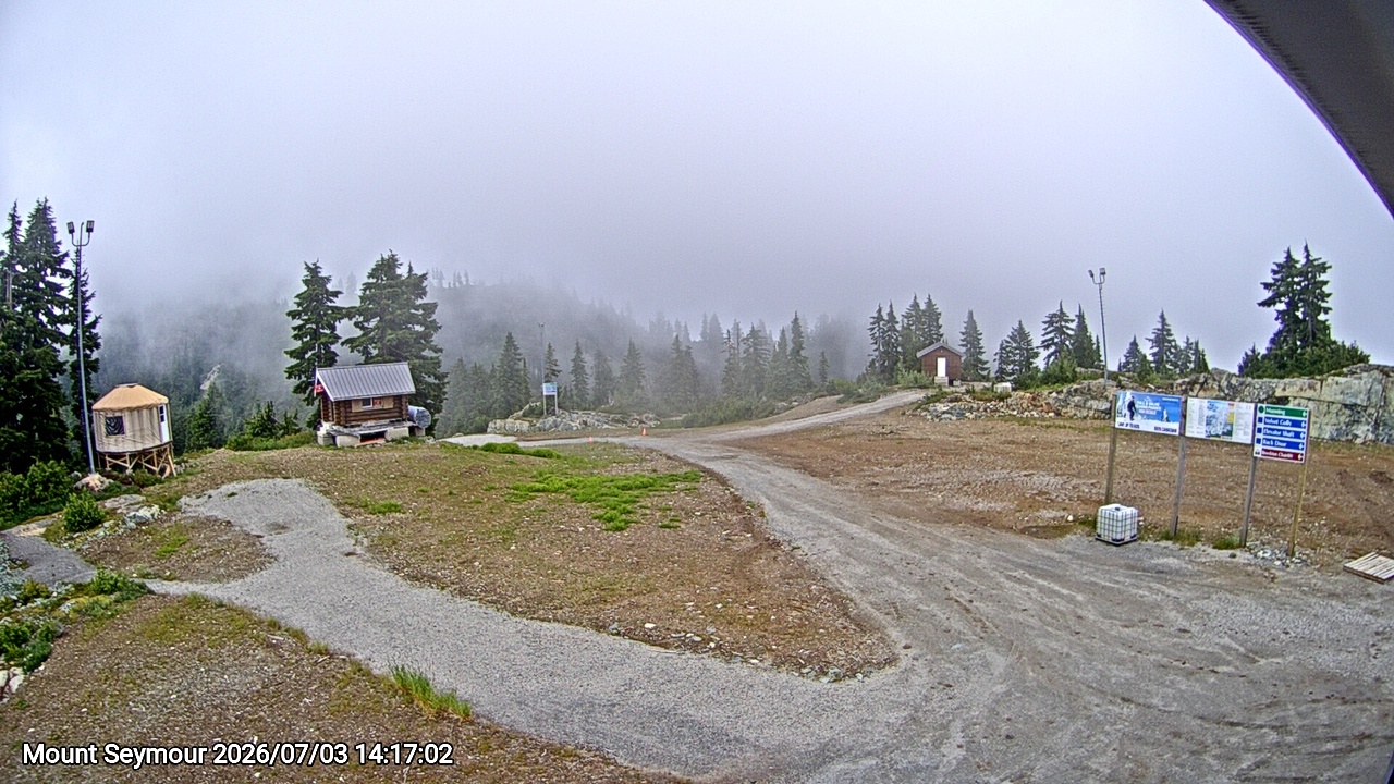 Webcam frame from Mount Seymour on 2026/07/03