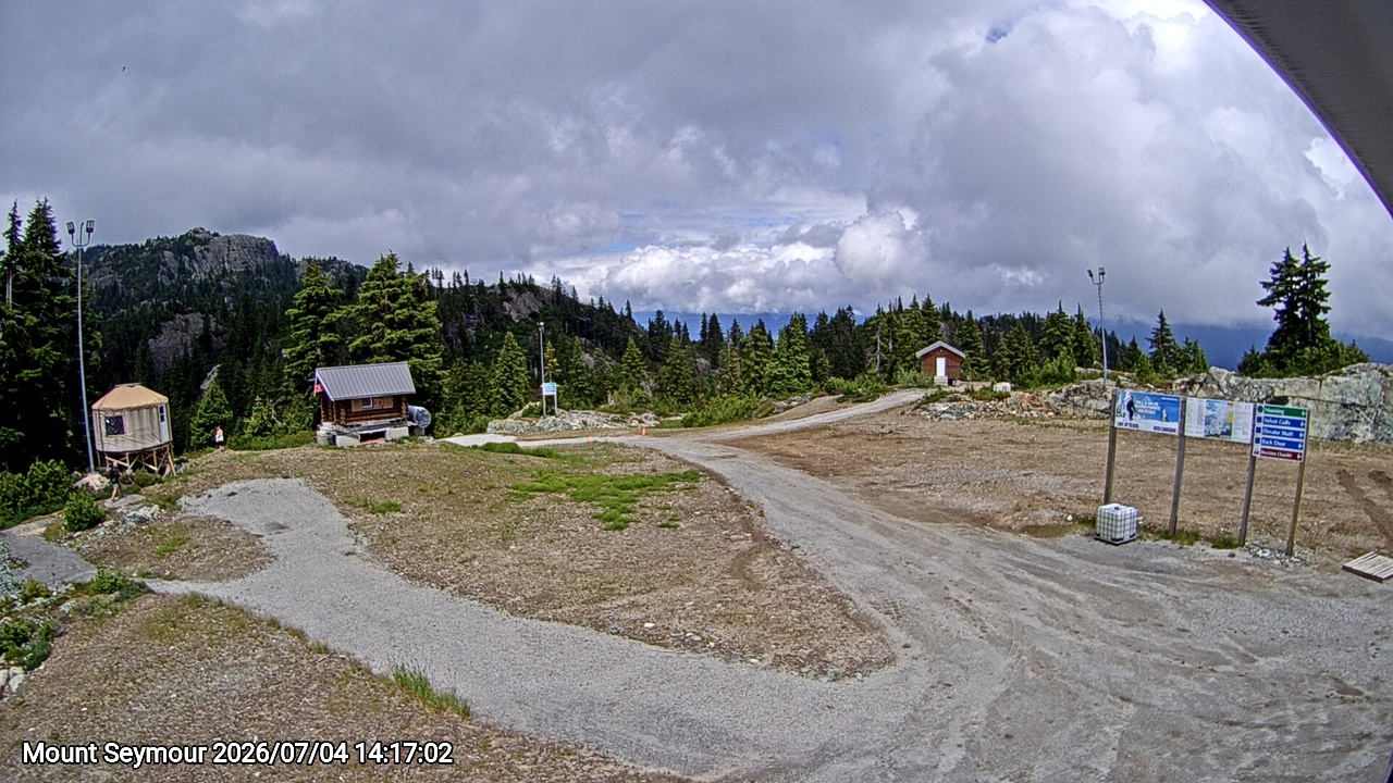 Webcam frame from Mount Seymour on 2026/07/04