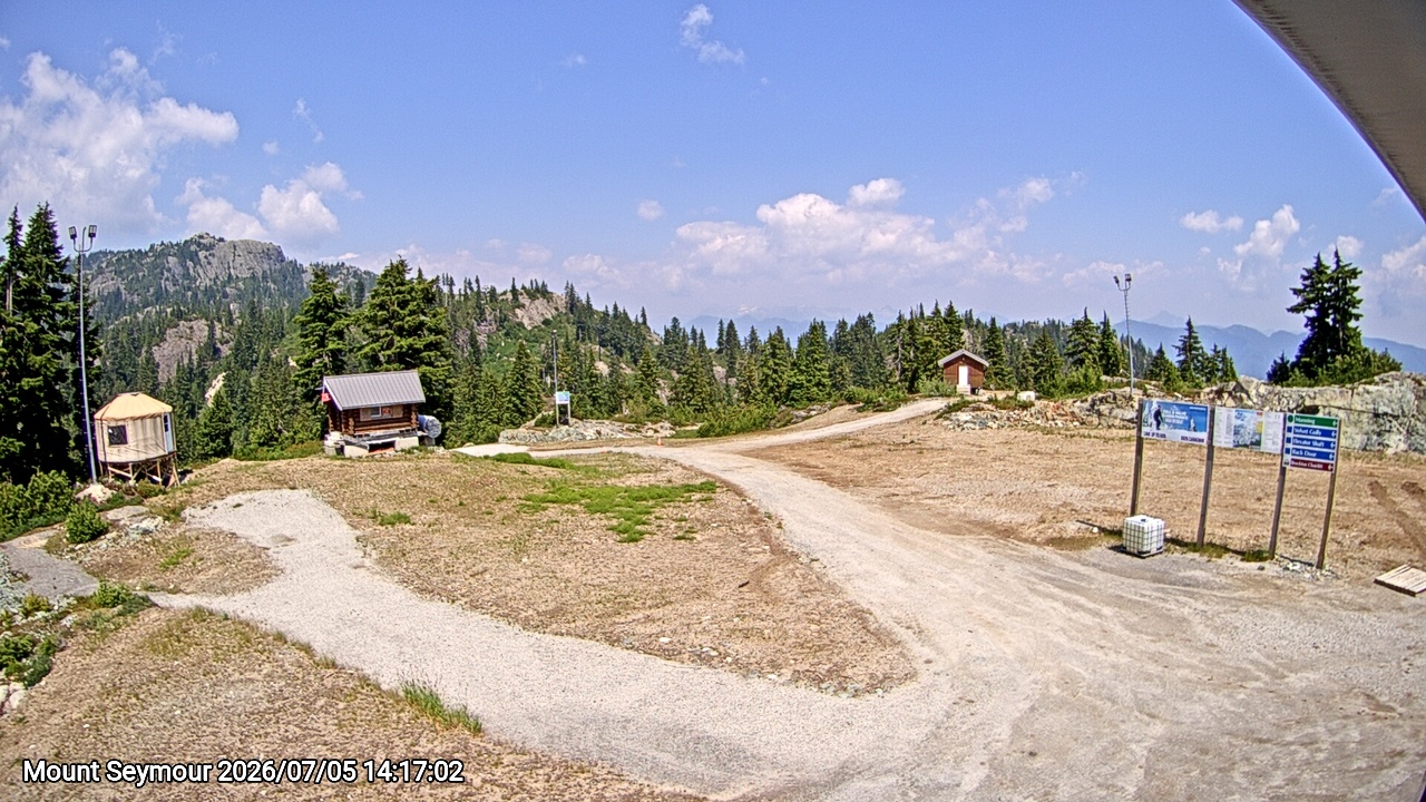 Webcam frame from Mount Seymour on 2026/07/05