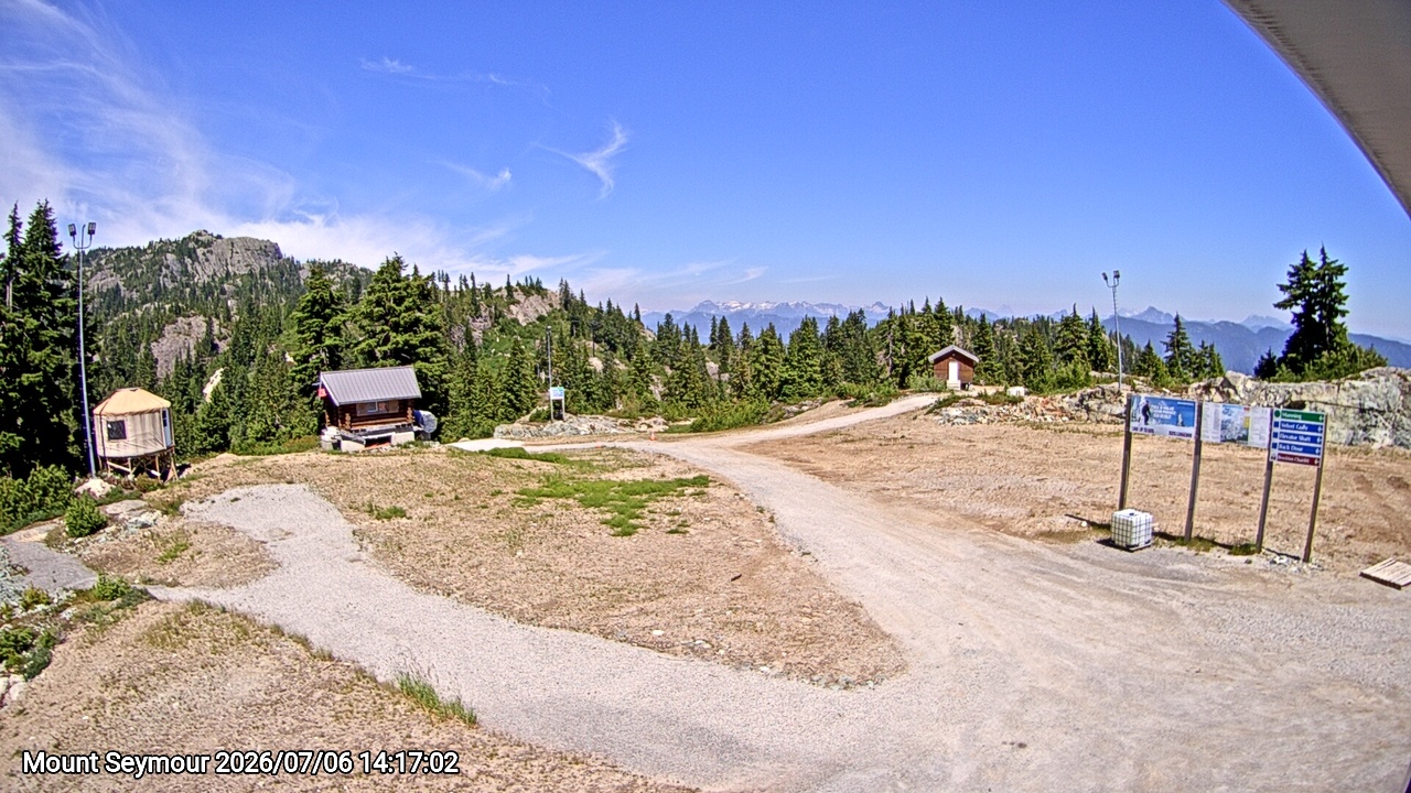 Webcam frame from Mount Seymour on 2026/07/06