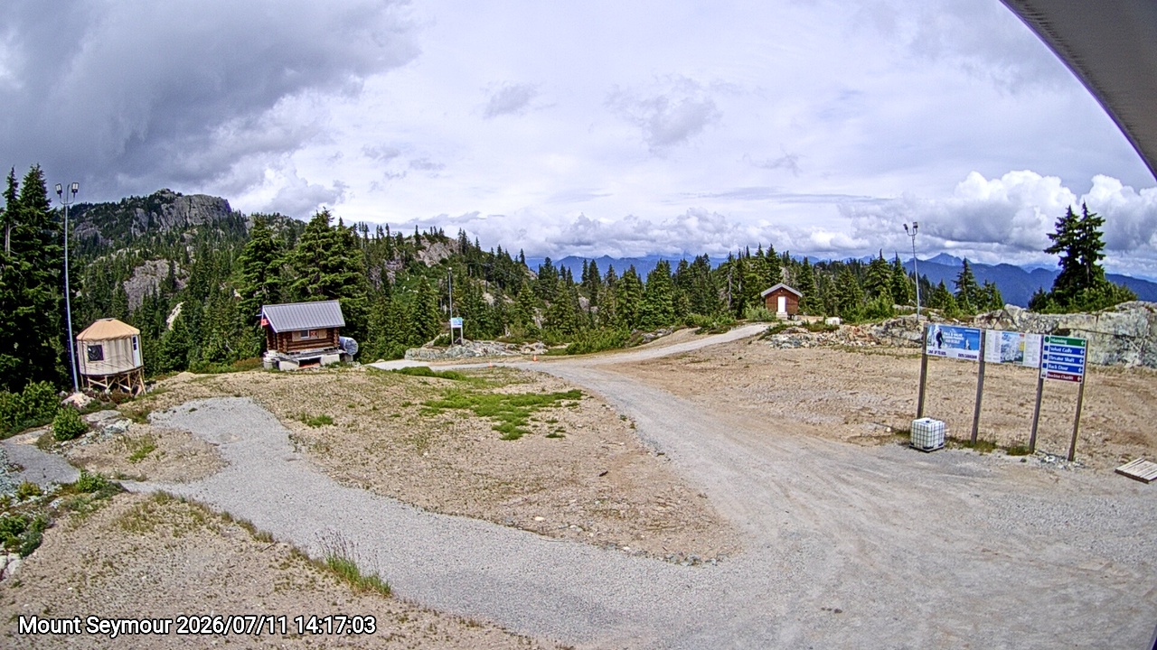 Webcam frame from Mount Seymour on 2026/07/11