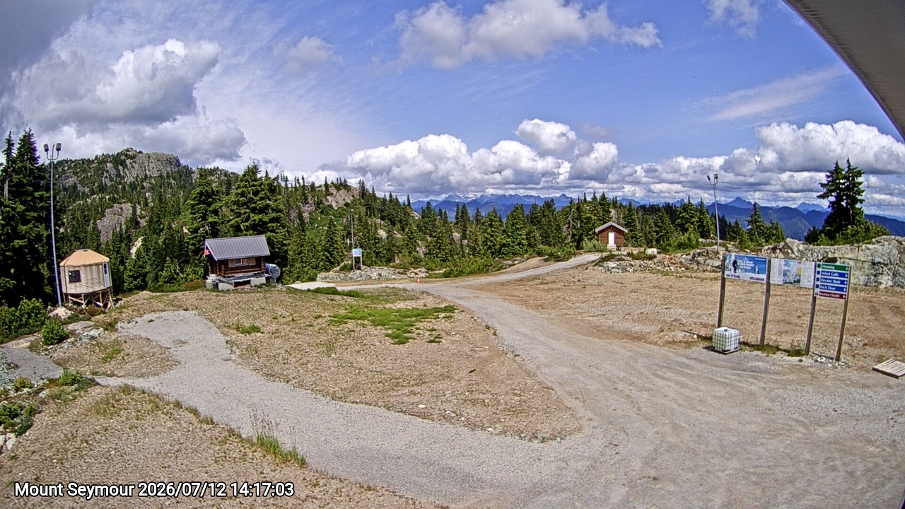 Webcam frame from Mount Seymour on 2026/07/12