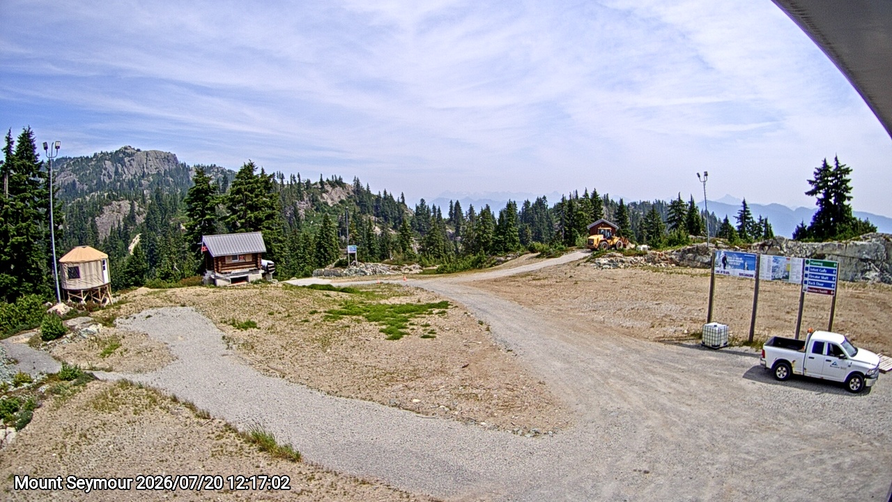 Webcam frame from Mount Seymour at 2026/07/20 12:00