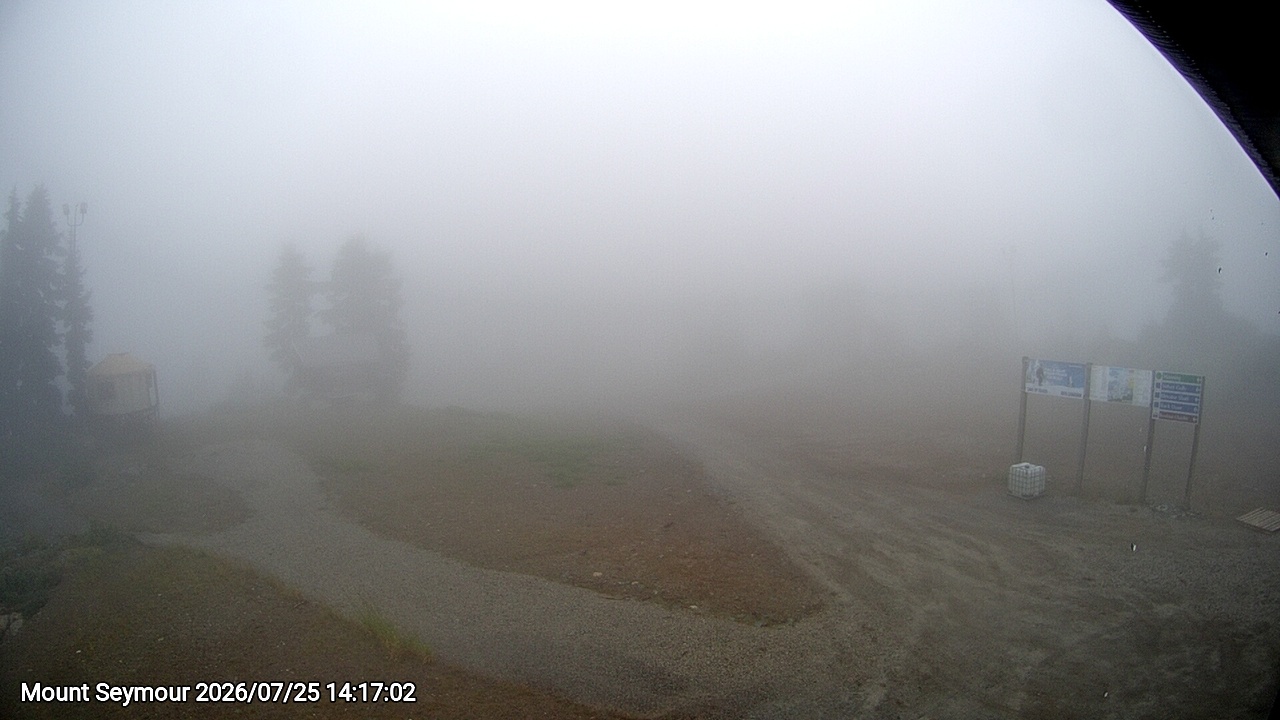 Webcam frame from Mount Seymour on 2026/07/25