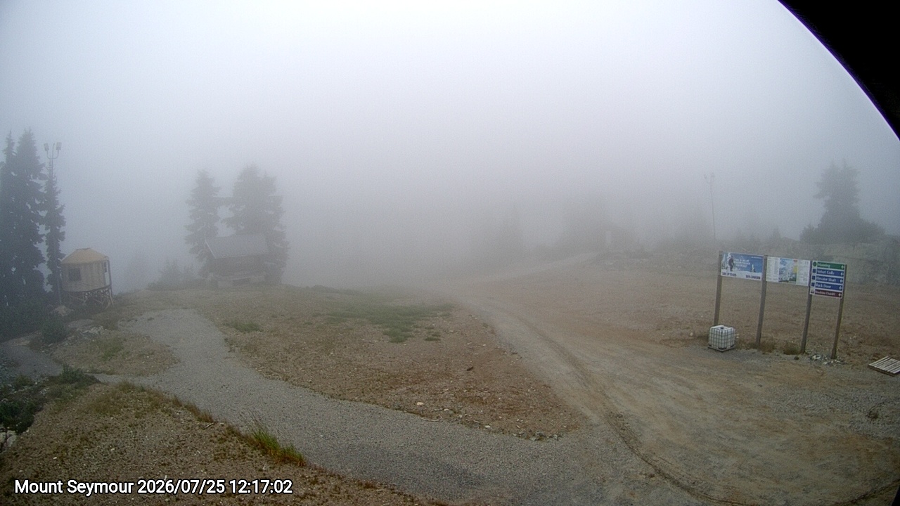 Webcam frame from Mount Seymour at 2026/07/25 12:00