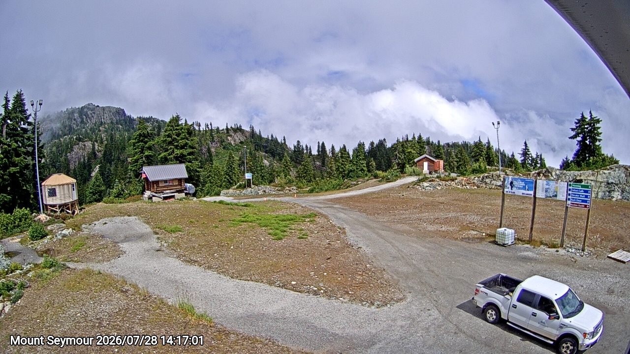 Webcam frame from Mount Seymour on 2026/07/28