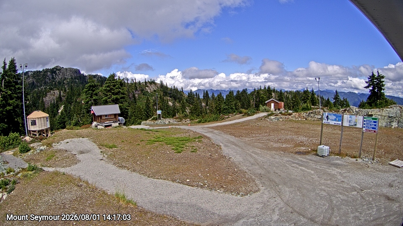 Webcam frame from Mount Seymour on 2026/08/01