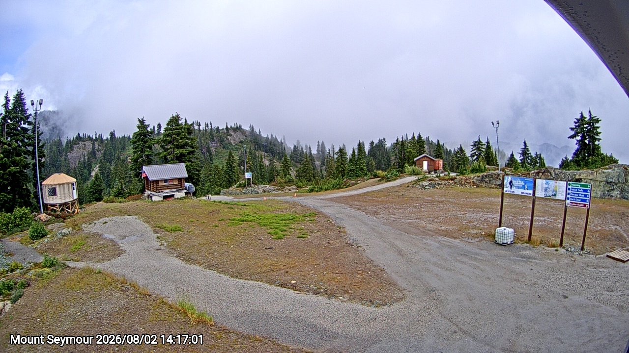 Webcam frame from Mount Seymour on 2026/08/02
