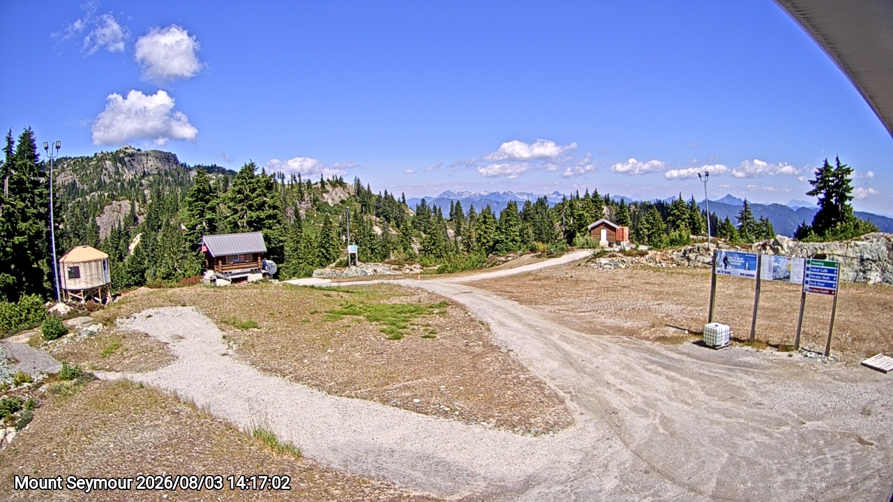 Webcam frame from Mount Seymour on 2026/08/03