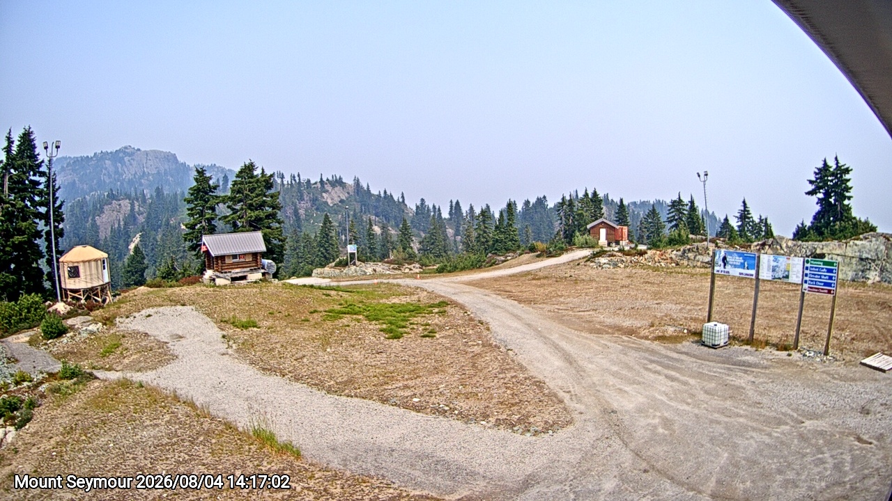 Webcam frame from Mount Seymour on 2026/08/04