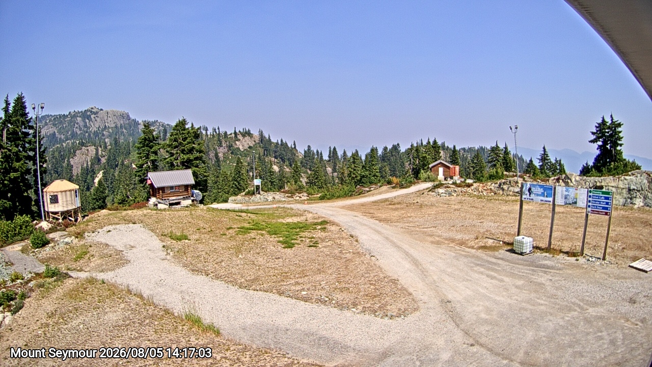 Webcam frame from Mount Seymour on 2026/08/05