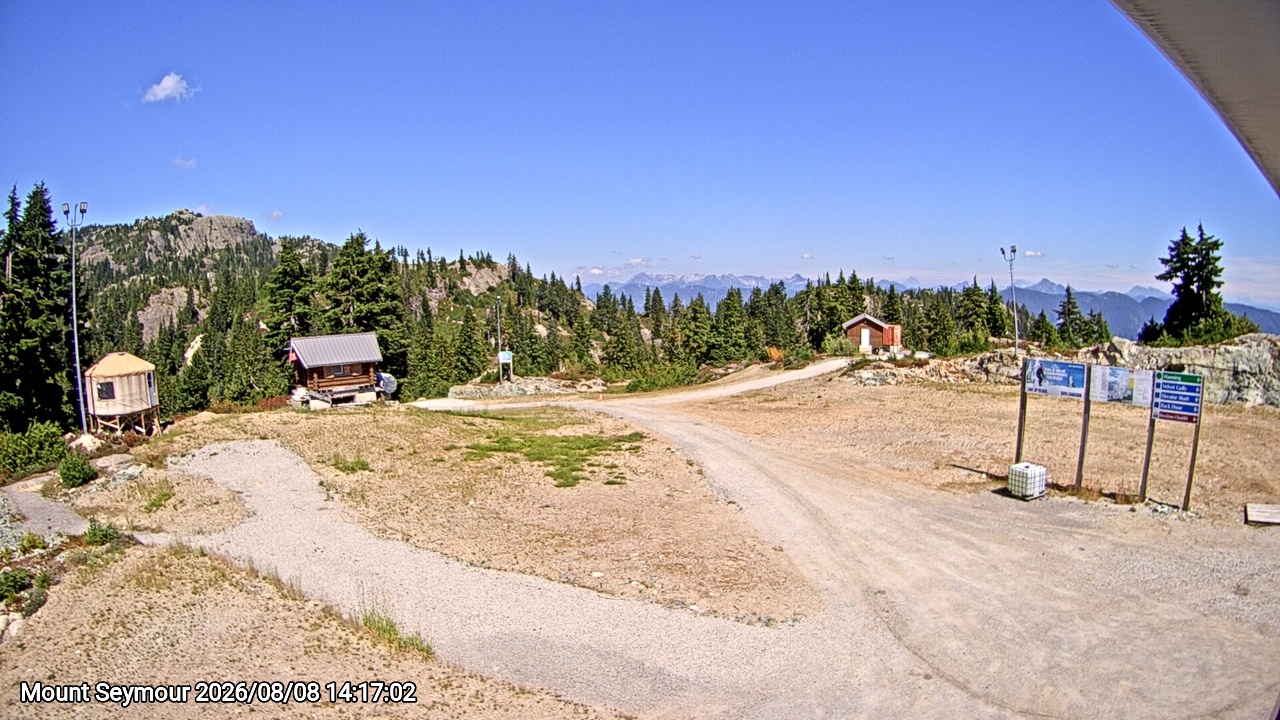 Webcam frame from Mount Seymour on 2026/08/08