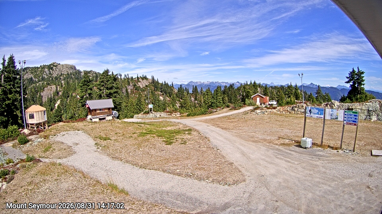 Webcam frame from Mount Seymour on 2026/08/31