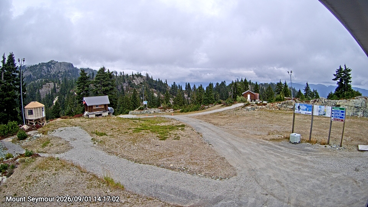Webcam frame from Mount Seymour on 2026/09/01