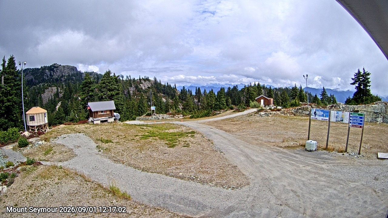 Webcam frame from Mount Seymour at 2026/09/01 12:00