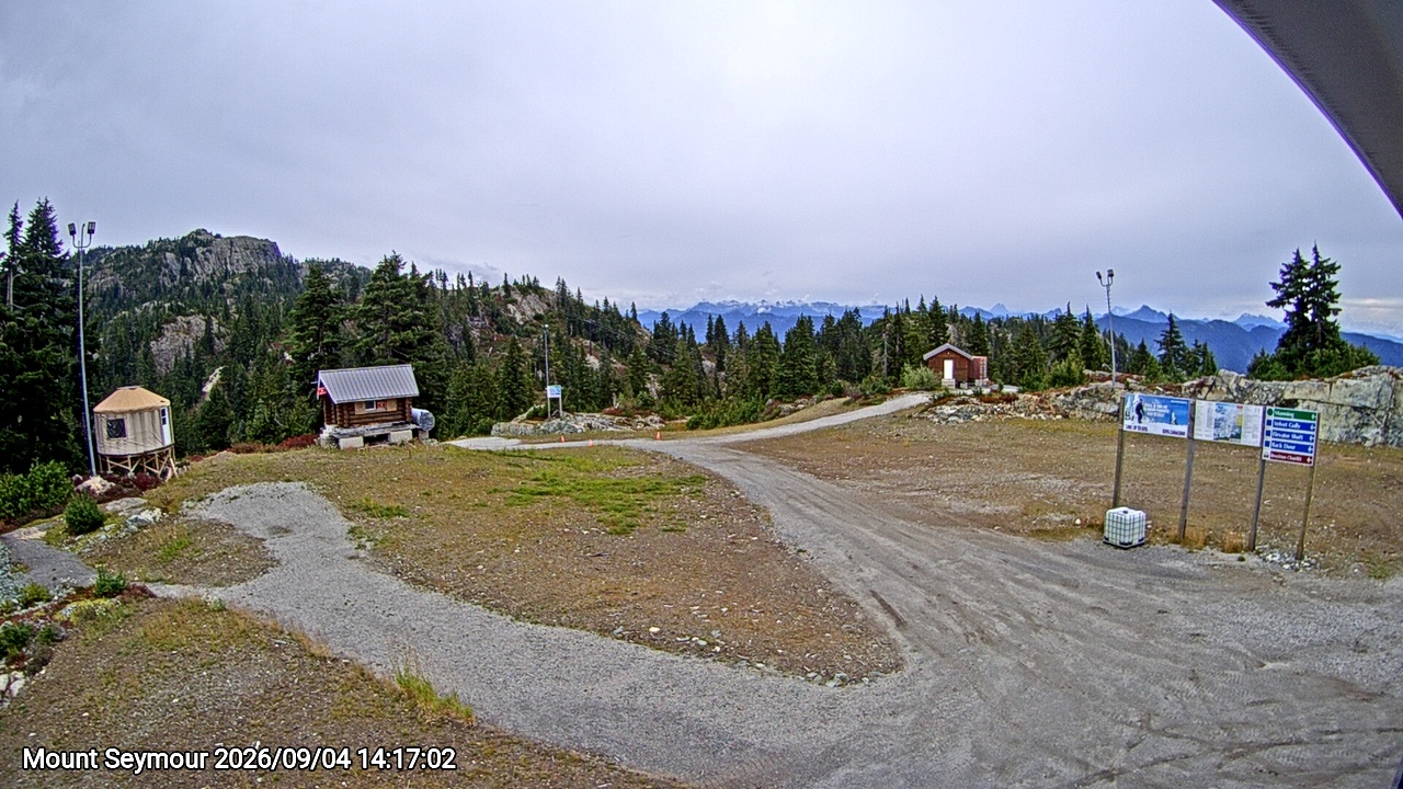 Webcam frame from Mount Seymour on 2026/09/04