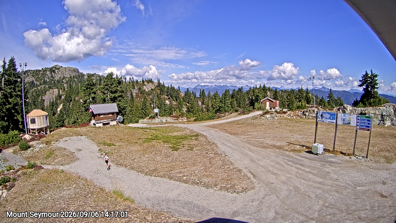 Webcam frame from Mount Seymour on 2026/09/06