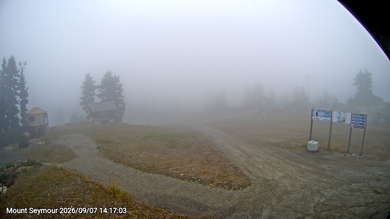 Webcam frame from Mount Seymour on 2026/09/07