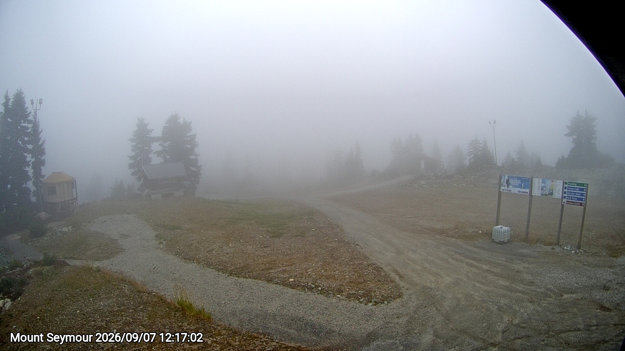 Webcam frame from Mount Seymour at 2026/09/07 12:00