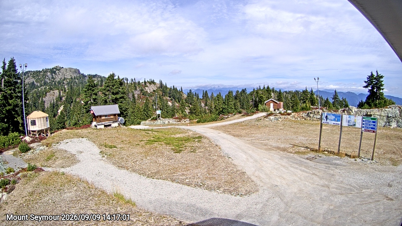 Webcam frame from Mount Seymour on 2026/09/09