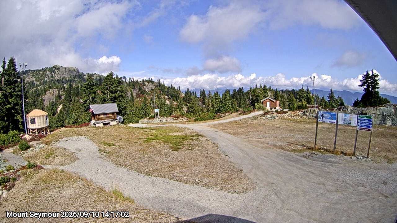 Webcam frame from Mount Seymour on 2026/09/10