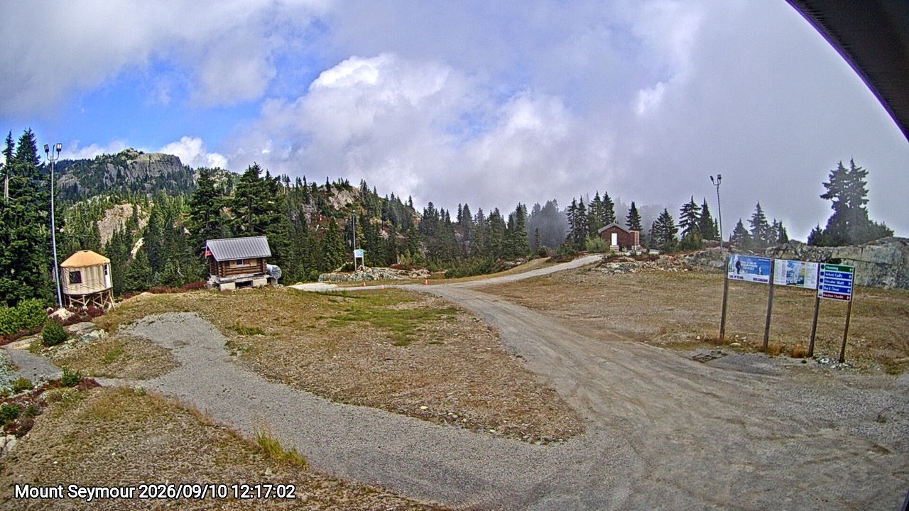 Webcam frame from Mount Seymour at 2026/09/10 12:00