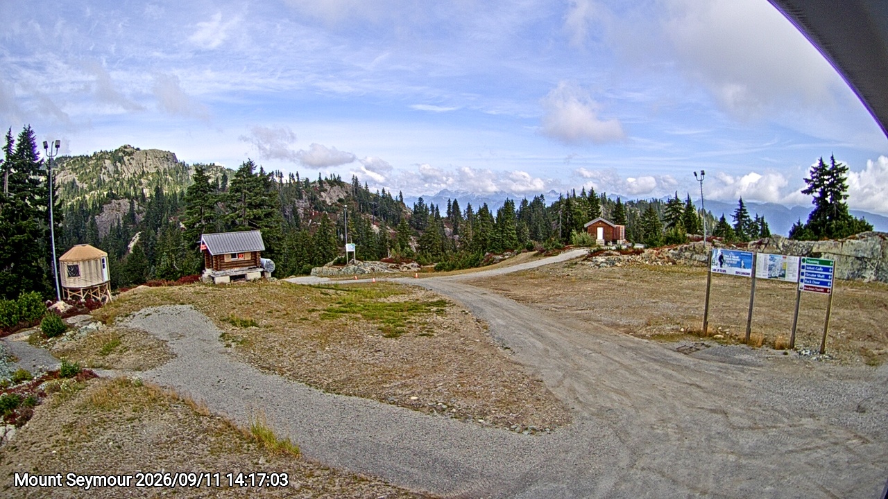 Webcam frame from Mount Seymour on 2026/09/11